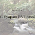 CG Vyapam PAT Result 2017, Chhattisgarh Pre-Agricultural Test Cut Off