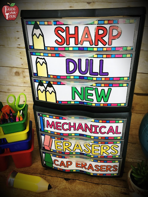 Teaching With Terhune: PENCIL MANAGEMENT SYSTEM