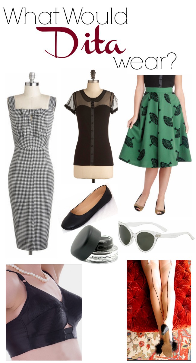 Swoon Worthy Sunday: What Would Dita Wear? / Va-Voom Vintage | Vintage ...