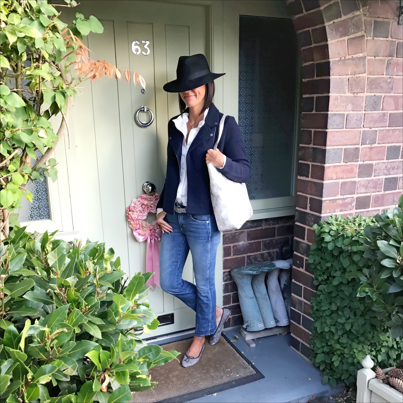 laura ashley navy jacket