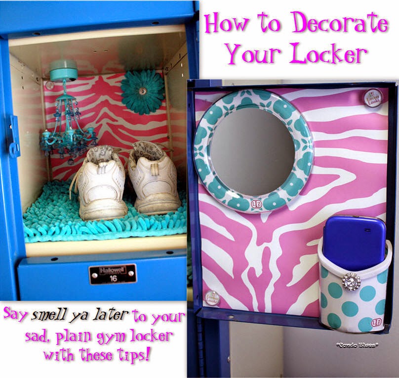 Condo Blues: How to Decorate a School or Gym Locker