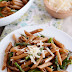PENNE WITH ROASTED ASPARAGUS AND BALSAMIC BUTTER
