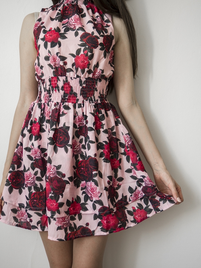 stylizacja z sukienka blog