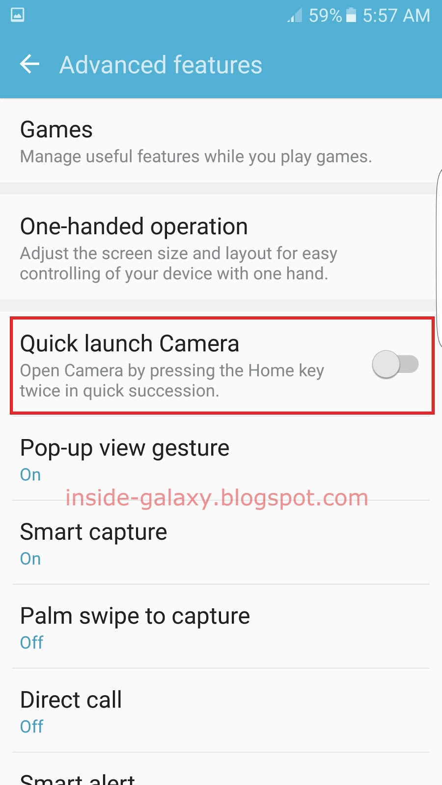 Inside Galaxy Samsung Galaxy S7 Edge How to Enable and Use Quick