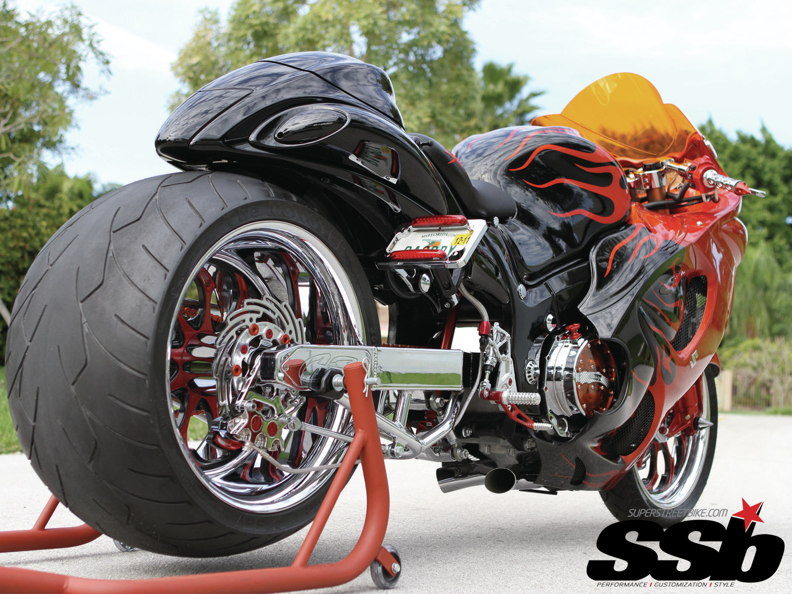 Мотоцикл Suzuki Hayabusa кастом