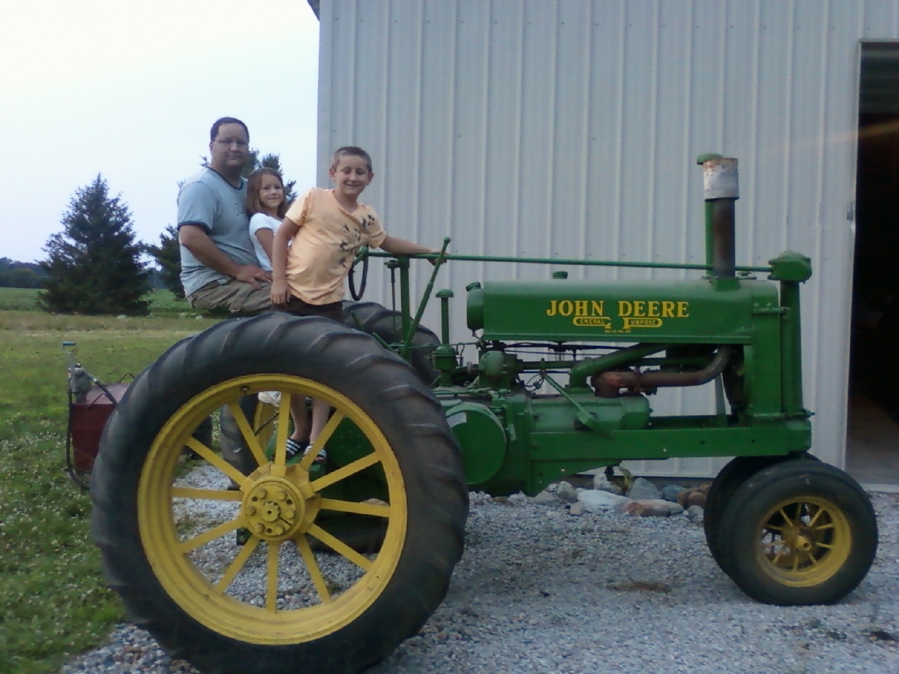 Tractors and Hot Air The Winamac Power Show and Dad's 1937 Model A John Deere