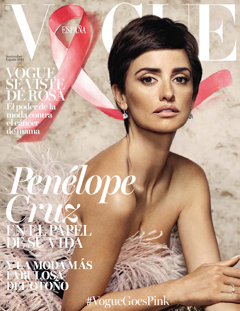 Actress, Model @ Penelope Cruz by Nico Bustos for Vogue Spain, September 2015 