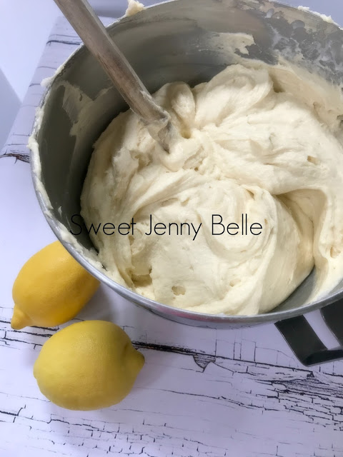 easter bunny petit four - lemon cake and recipe
