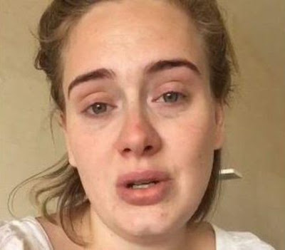 b Sick looking Adele apologizes to fans after cancelling concert due to illness (photos/video)
