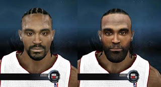 NBA2K12 Ronny Turiaf of Miami Heat Cyber face Patch