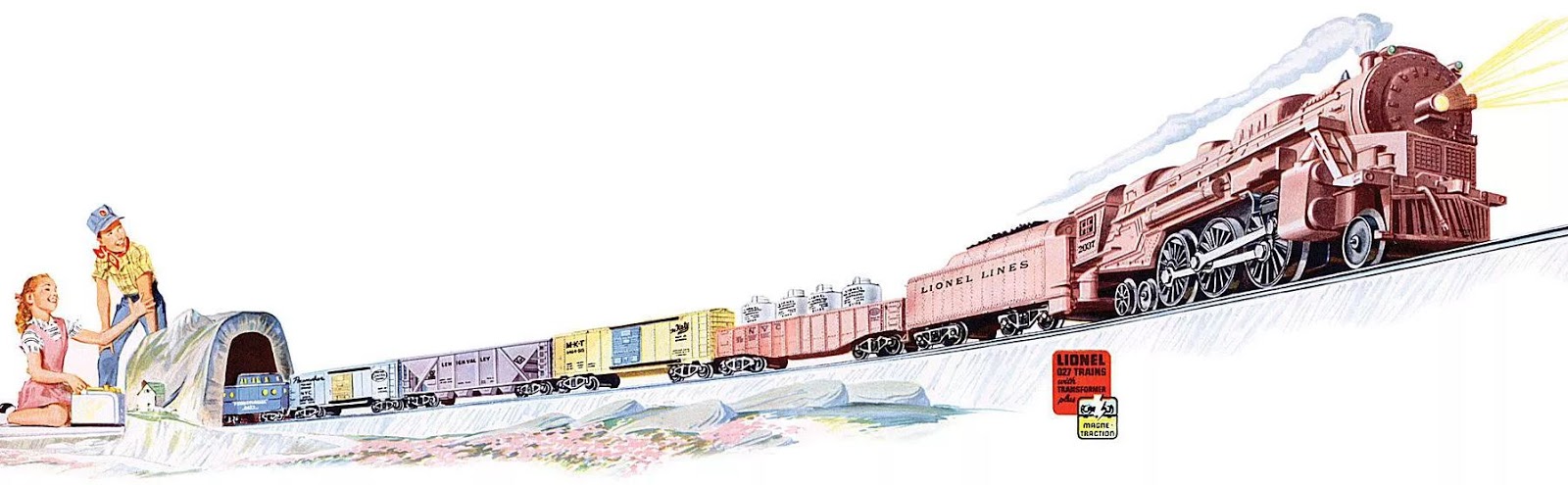 1957 lionel girls train set