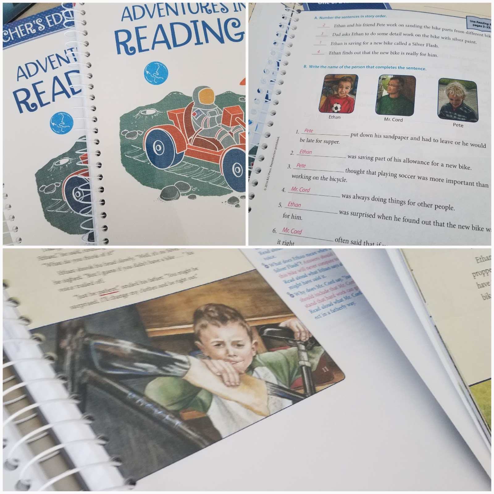 Reading Curriculum - Third Grade from BJU Press - Review