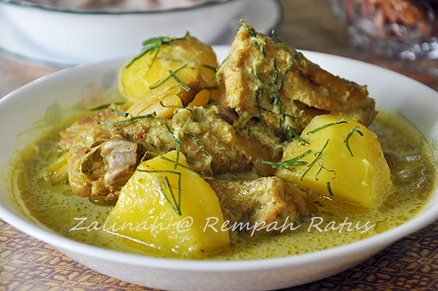 Rempah Ratus Ayam Tua Masak Lemak Ciliapi