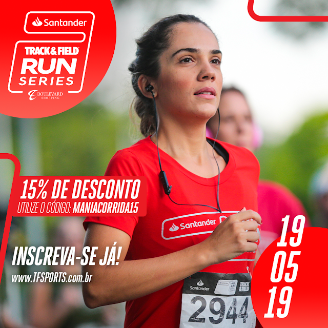 Desconto para Santander Track&Field Run Series Boulevard Shopping BH