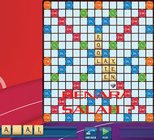 Let's Play Scrabble Valid Move dalam Scrabble