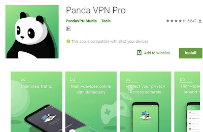تحميل برنامج panda vpn للأندرويد ولأيفون مجاناً