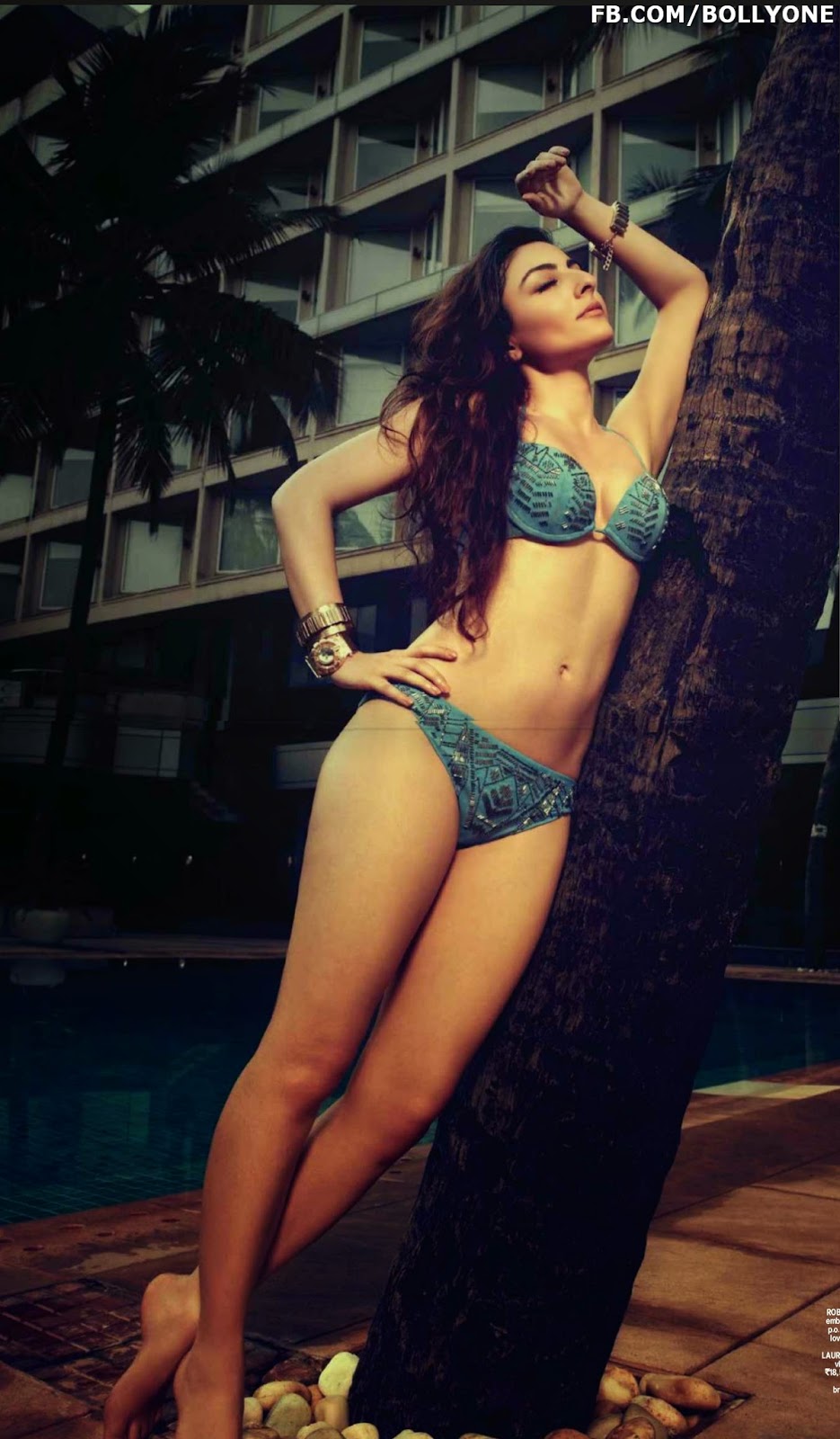 Hot Soha ali khan in Bikini Maxim 2014