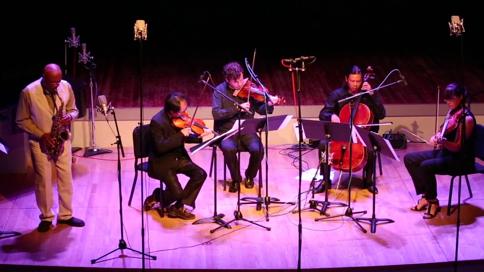 The Vinyl Anachronist Oliver Lake Featuring Flux QuartetRight On Up