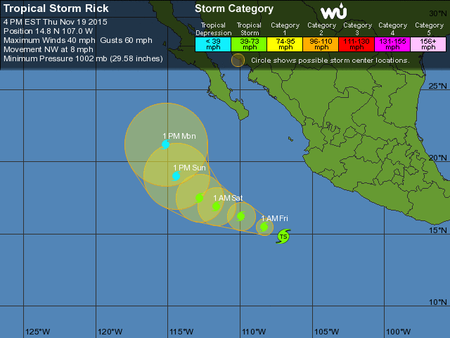 Atención México: tormenta tropical 