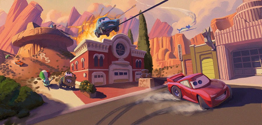 Cars 2 Finn MCMISSILE Art