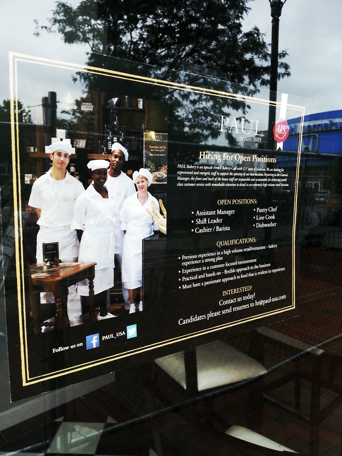 Robert Dyer Bethesda Row Update on PAUL Bakery construction in