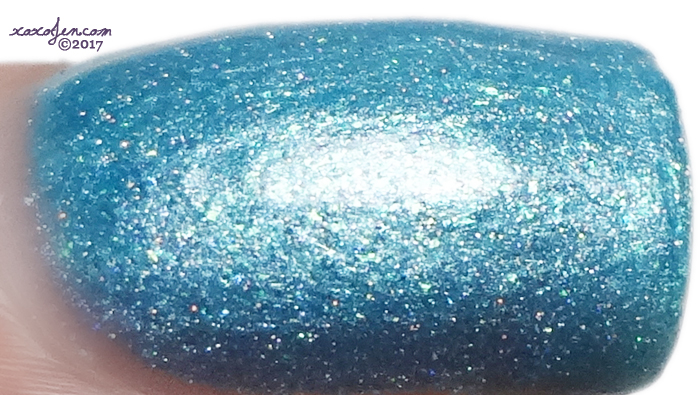 xoxoJen's swatch of Leesha's Lacquer Once In A Blue Moon