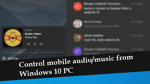 Windows 10 build 19619 adds ability to access and control the audio playing on your mobile device