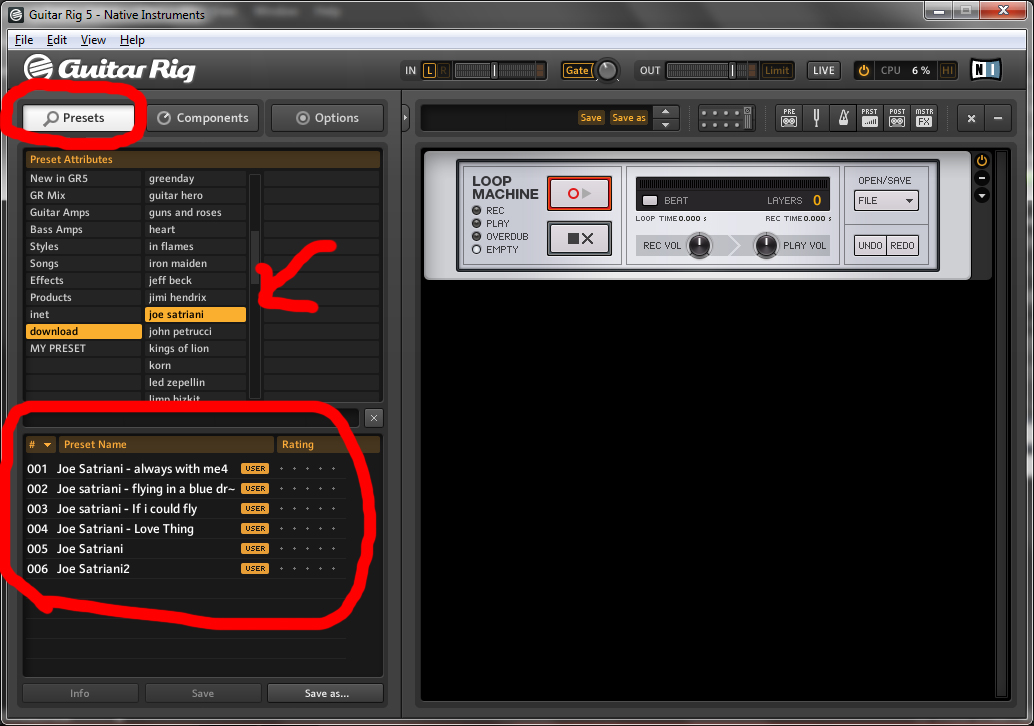 guitar rig presets for ep guitar rig presets for ep