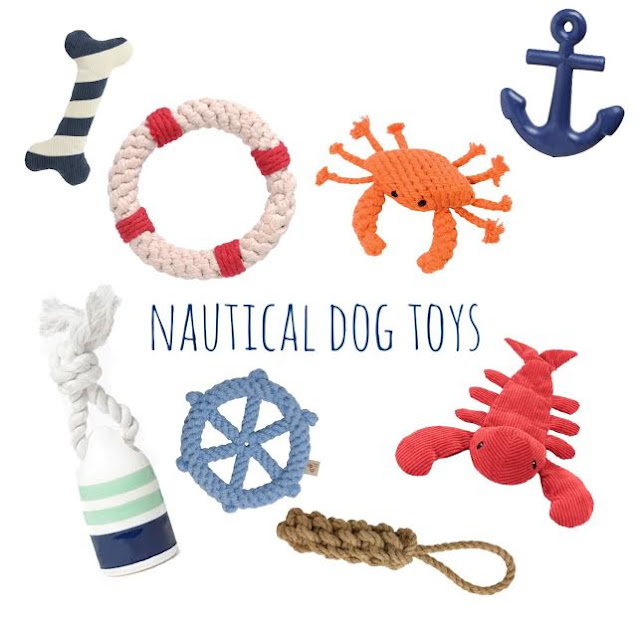 Lemon Designed nautical dog toys