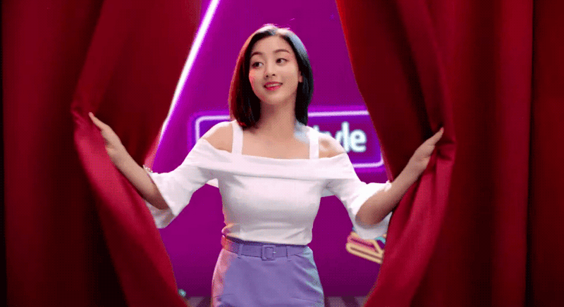 트와이스 상큼한 지효 (아큐브 디파인 Vivid Style)