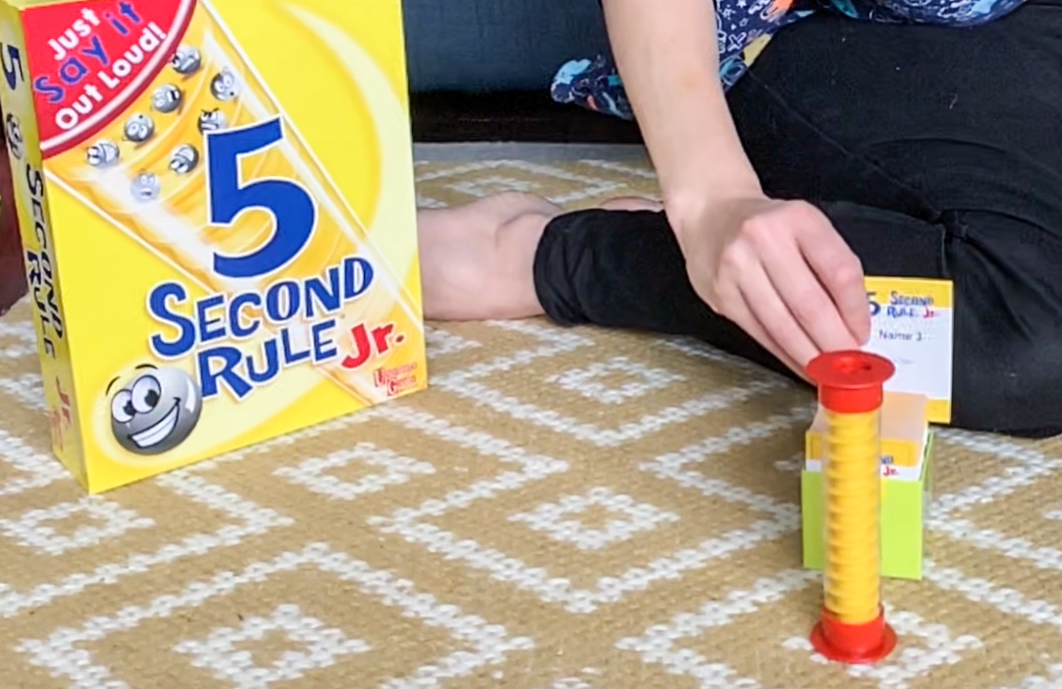5 Second Rule Jr Review and Giveaway A Family Board Game