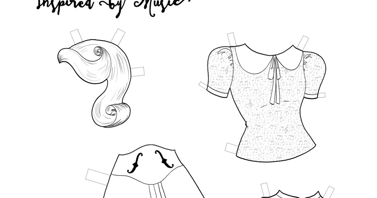 Paper Doll School Paper Doll Collaboration 2017 Music