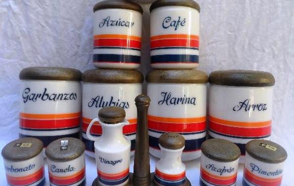 Yo fuí a EGB.Los años 60's y 70's .La cocina y el menaje del hogar