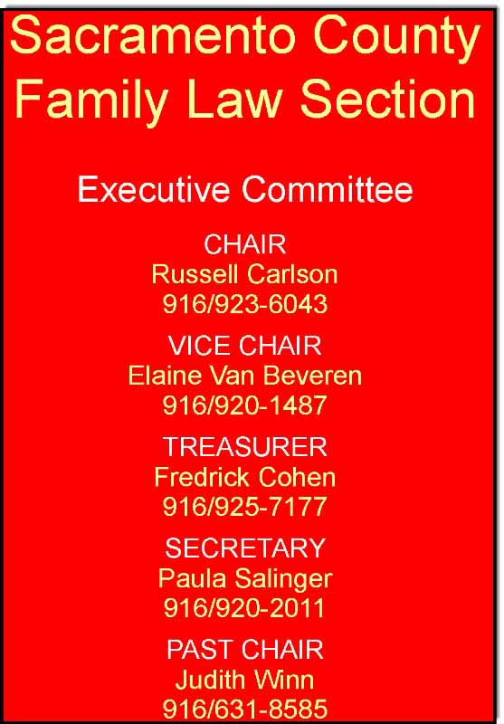 Sacramento Family Court Report: Divorce Attorneys Russell Carlson