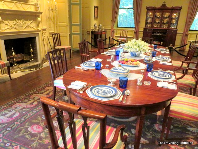 The dining room at Winterthur