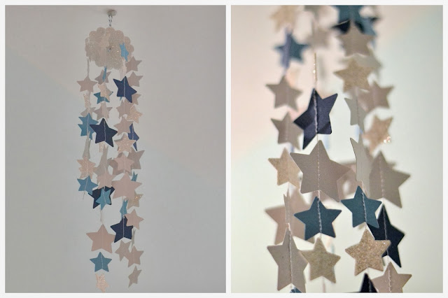 Christmas Hanging Star Decoration | being scrappy