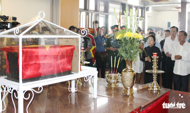 Anh Nguyễn Văn Trỗi đã an nghỉ tại nghĩa trang liệt sĩ TP. Hồ Chí Minh