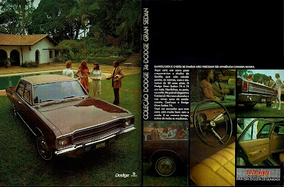 Propaganda Chrysler Dodge Gran Sedan 74 - 1973