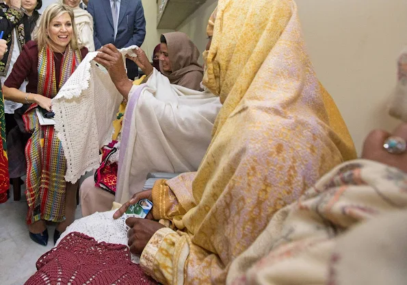 Queen Maxima of the Netherlands visited Benazir Income Support Programme (BISP) in Rawalpindi, Islamabad, Pakistan