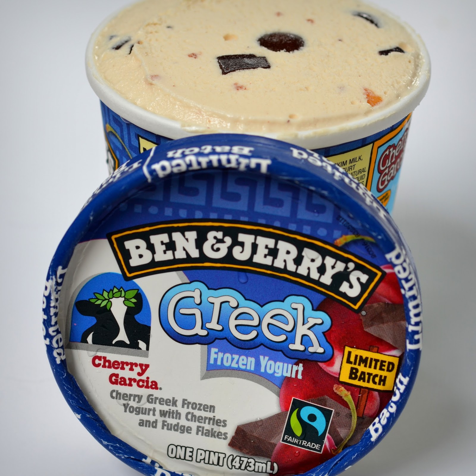 food and ice cream recipes REVIEW Ben & Jerry's Cherry Garcia Greek