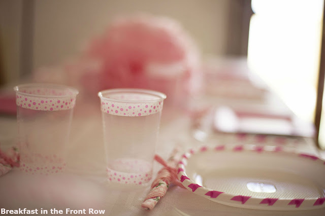 vasos con washi tape