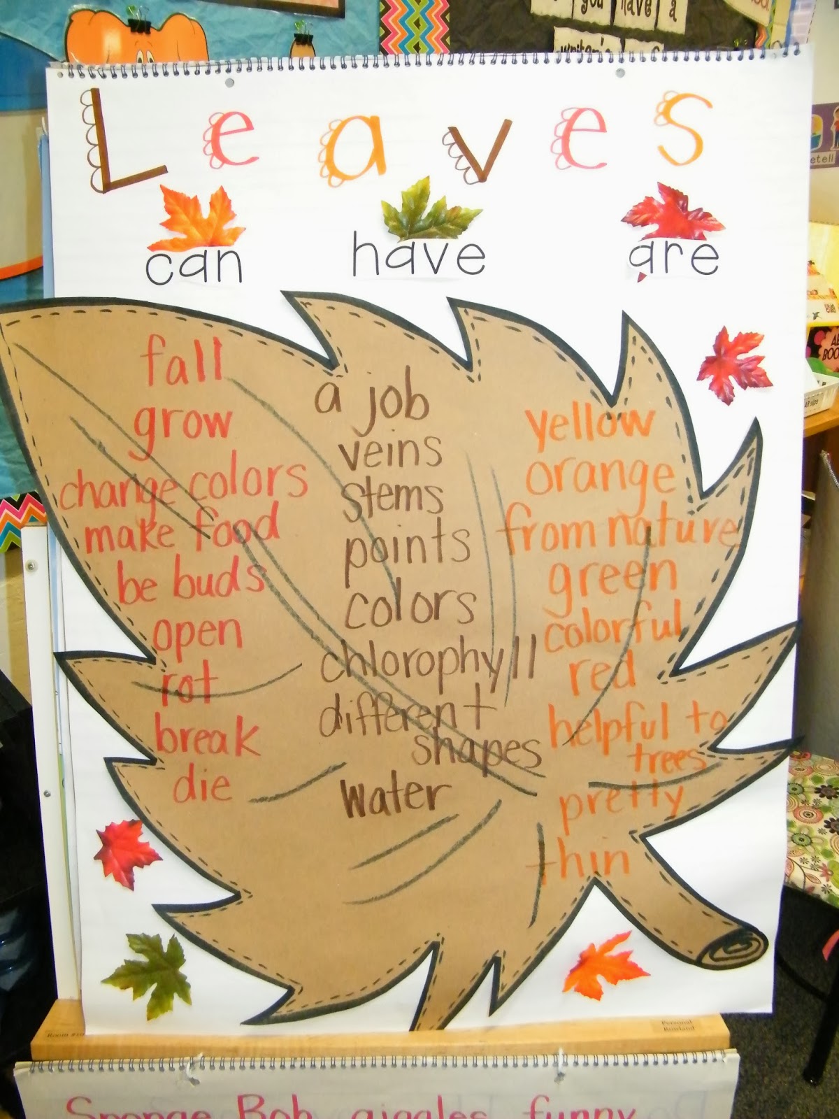 Adventures With Firsties: Leaves, Leaves, and more Leaves!