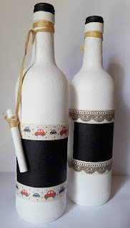 Chalk Paint Wine Bottle, DIY, Tutorial, Craft, decoration, Yana Fourie, Eccentric Eclectic Studio