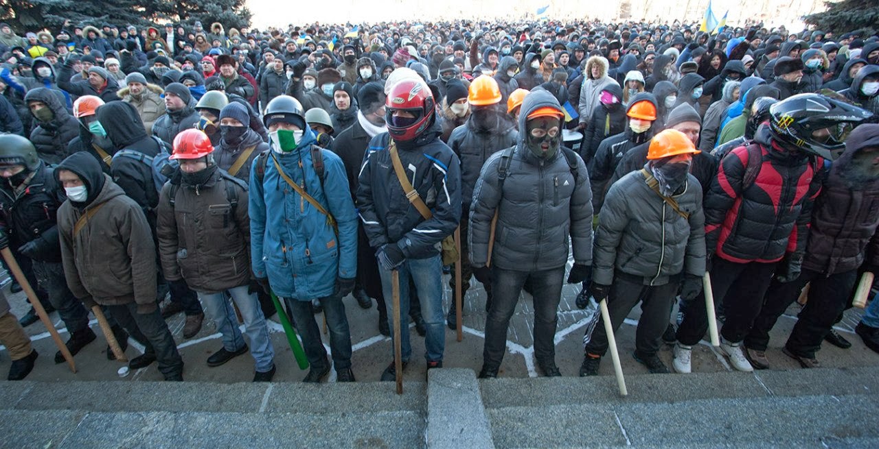 Участники майдана