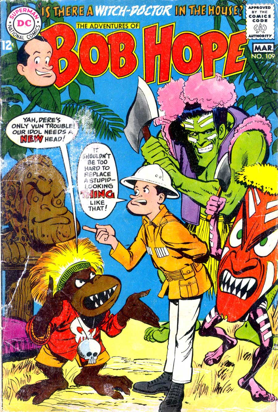 Adventures of Bob Hope v1 #109 - Neal Adams dc 1960s comic book cover art