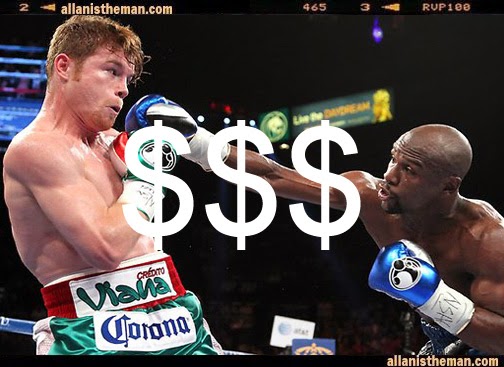 Mayweather vs Canelo sets record as richest fight in boxing history