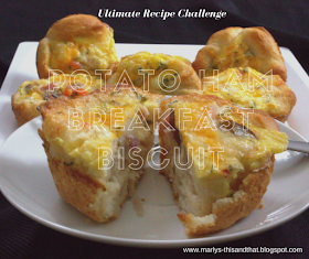 Potato Ham Breakfast Biscuit ~Ultimate Recipe Challenge -  Potatoes