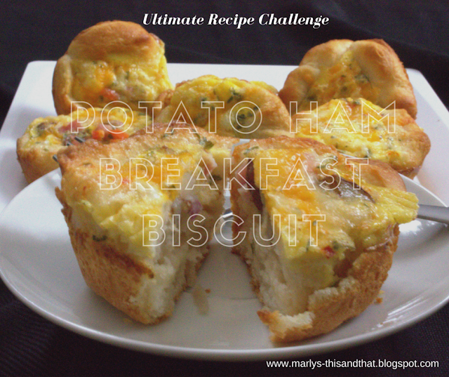 Potato Ham Breakfast Biscuit ~Ultimate Recipe Challenge -  Potatoes