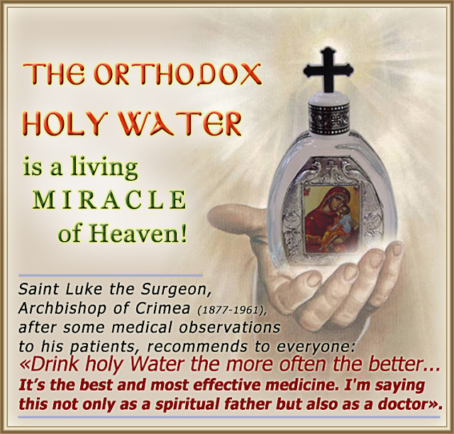 Orthodox Anthology Value of Holy Water
