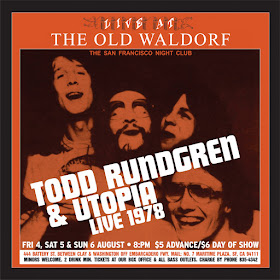 Todd Rundgren’s Utopia Live at the Old Waldorf